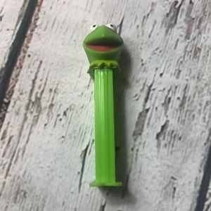 Vintage Kermit Pez Collector Meme Funny